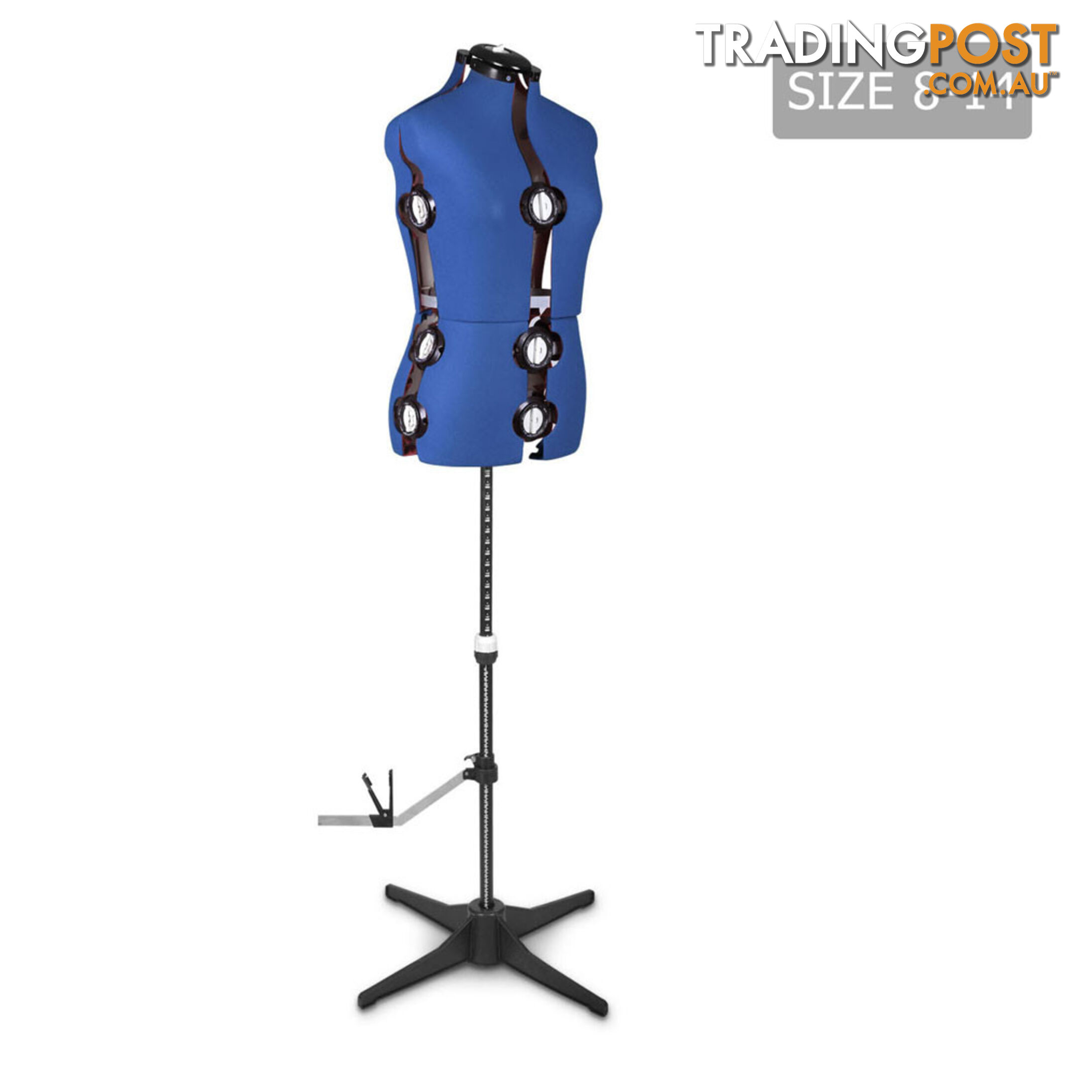 Adjustable Dressmaking Mannequin SZ8-14 - Blue