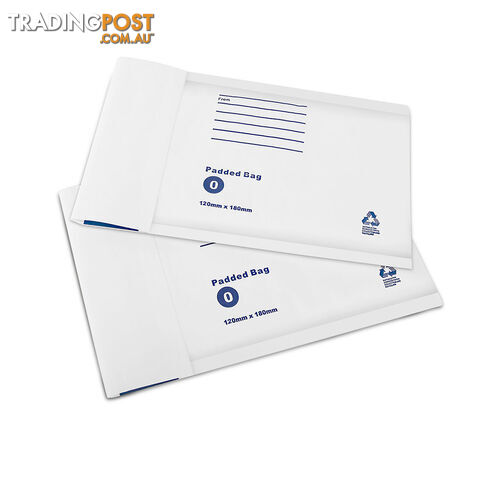 Set of 100 Bubble Padded Mailer Bag - 160mm x 230mm