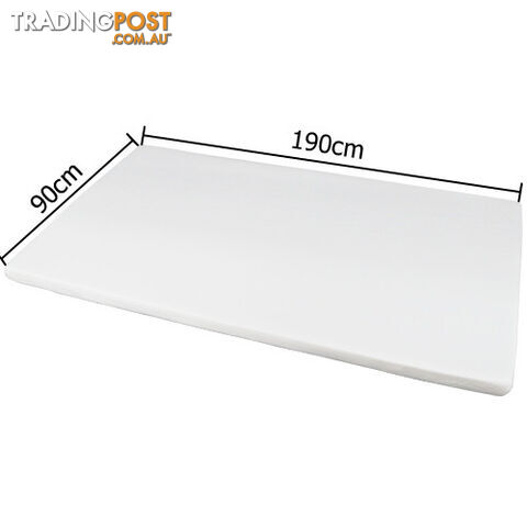 Visco Elastic Memory Foam Mattress Topper 7cm Double