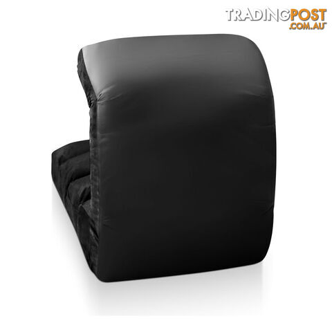 Lounge Sofa Chair - 75 Adjustable Angles  Black