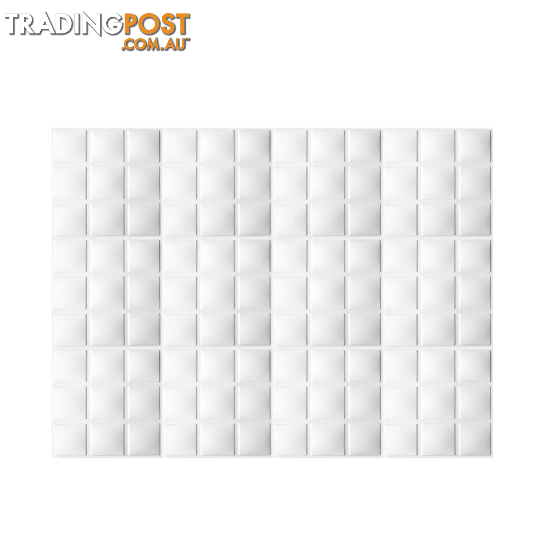 12 Pcs 3D Cube Design Wall Panel