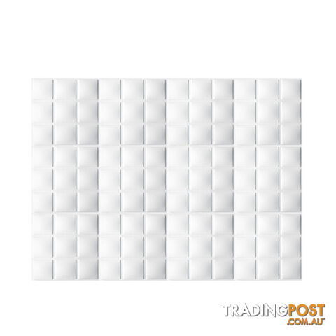 12 Pcs 3D Cube Design Wall Panel