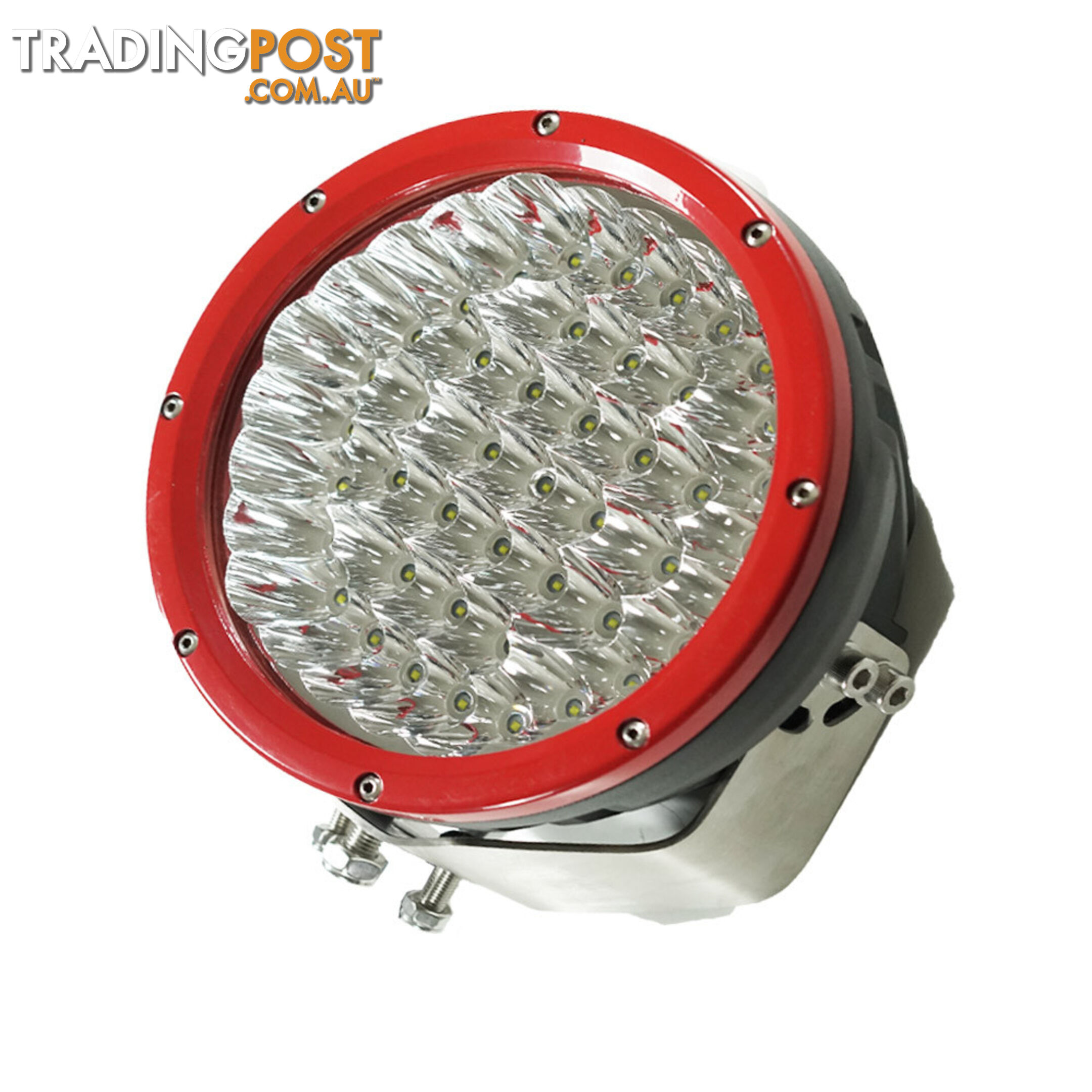 2X 9inch 315w CREE LED Driving Light Spot Beam Offroad Work Bar Lamp 12V 4WD 4X4 RED