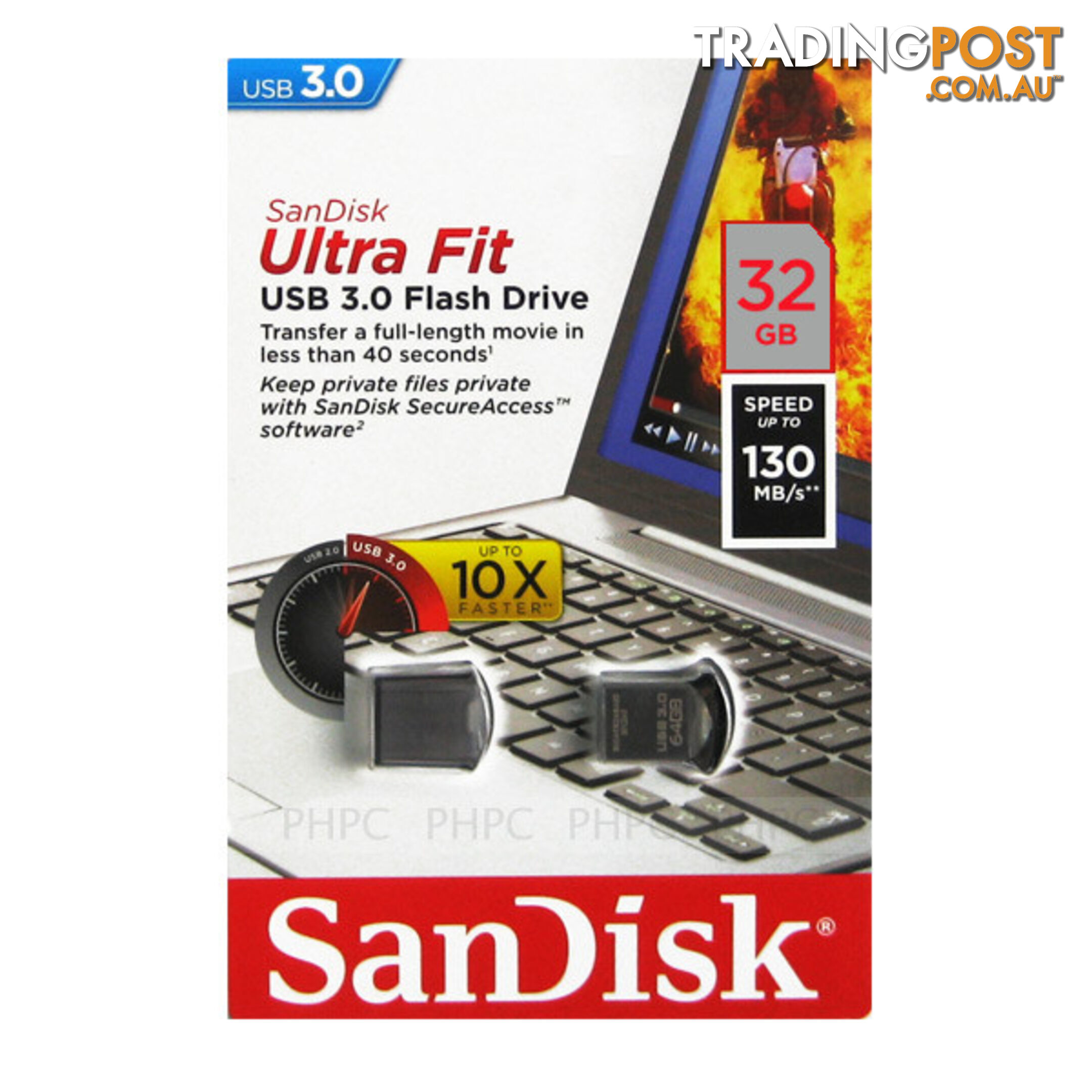 SanDisk Extreme CZ80 32GB USB 3.0 Flash Drive