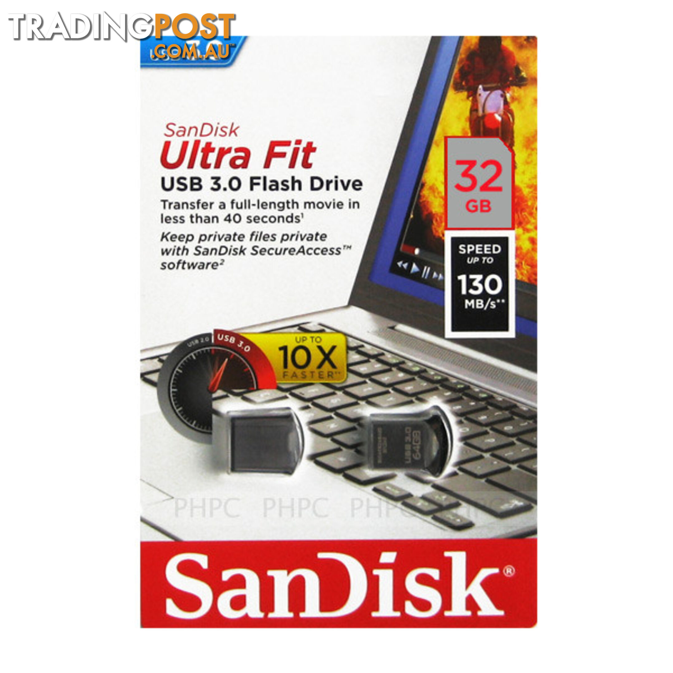 SanDisk Extreme CZ80 32GB USB 3.0 Flash Drive