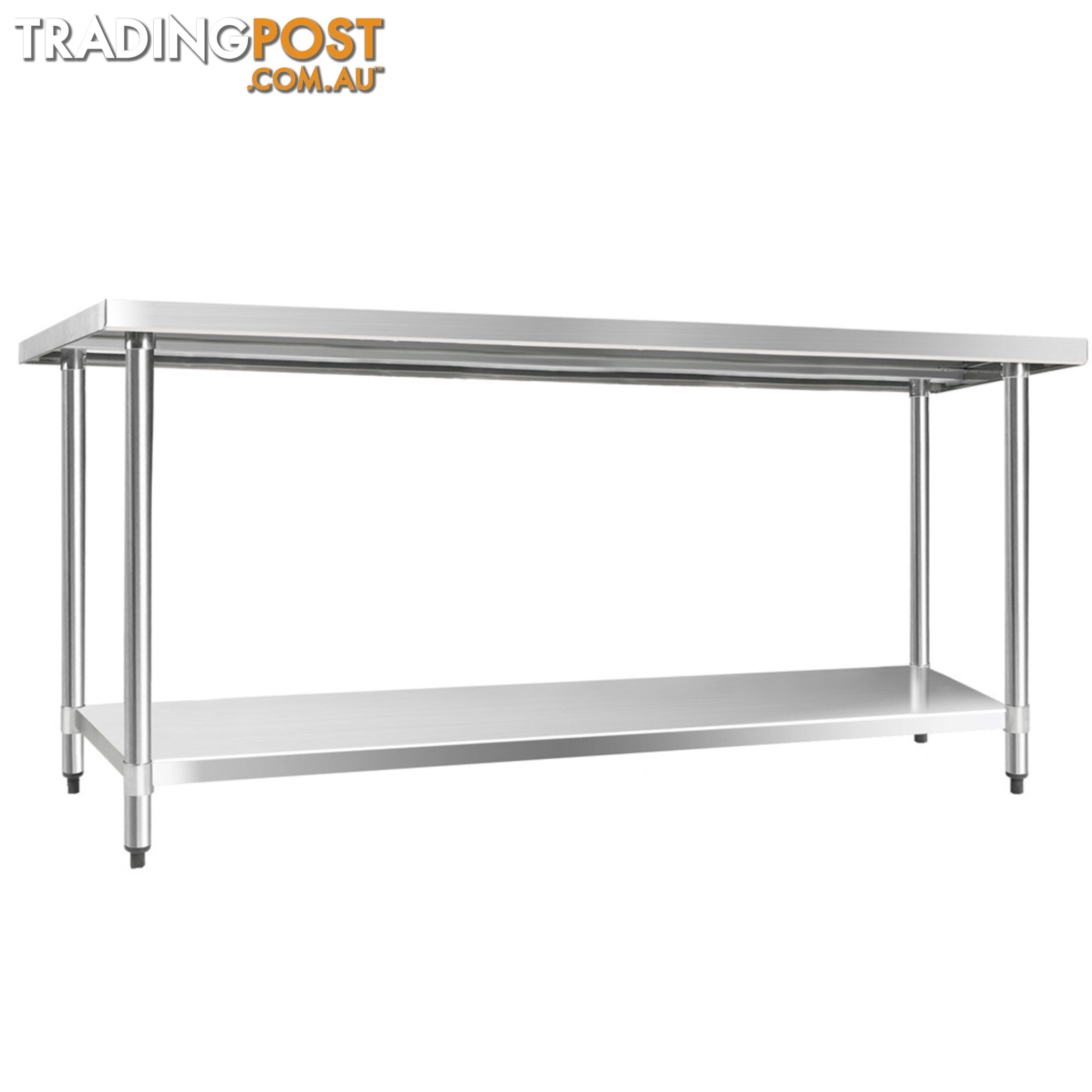 304 Stainless Steel Kitchen Work Bench Table 1829mm