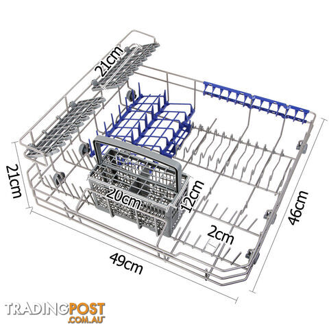 5 Star Chef Electric Benchtop Dishwasher Silver