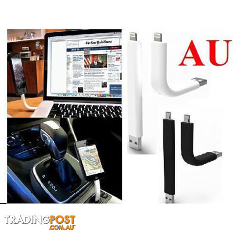 Lightning Flexible USB Data Sync Stand NEW Mount Cable for iPhone 5/ 5S /6 Samsung