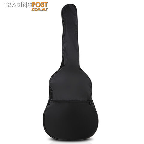 41 Steel-Stringed Acoustic Guitar Black