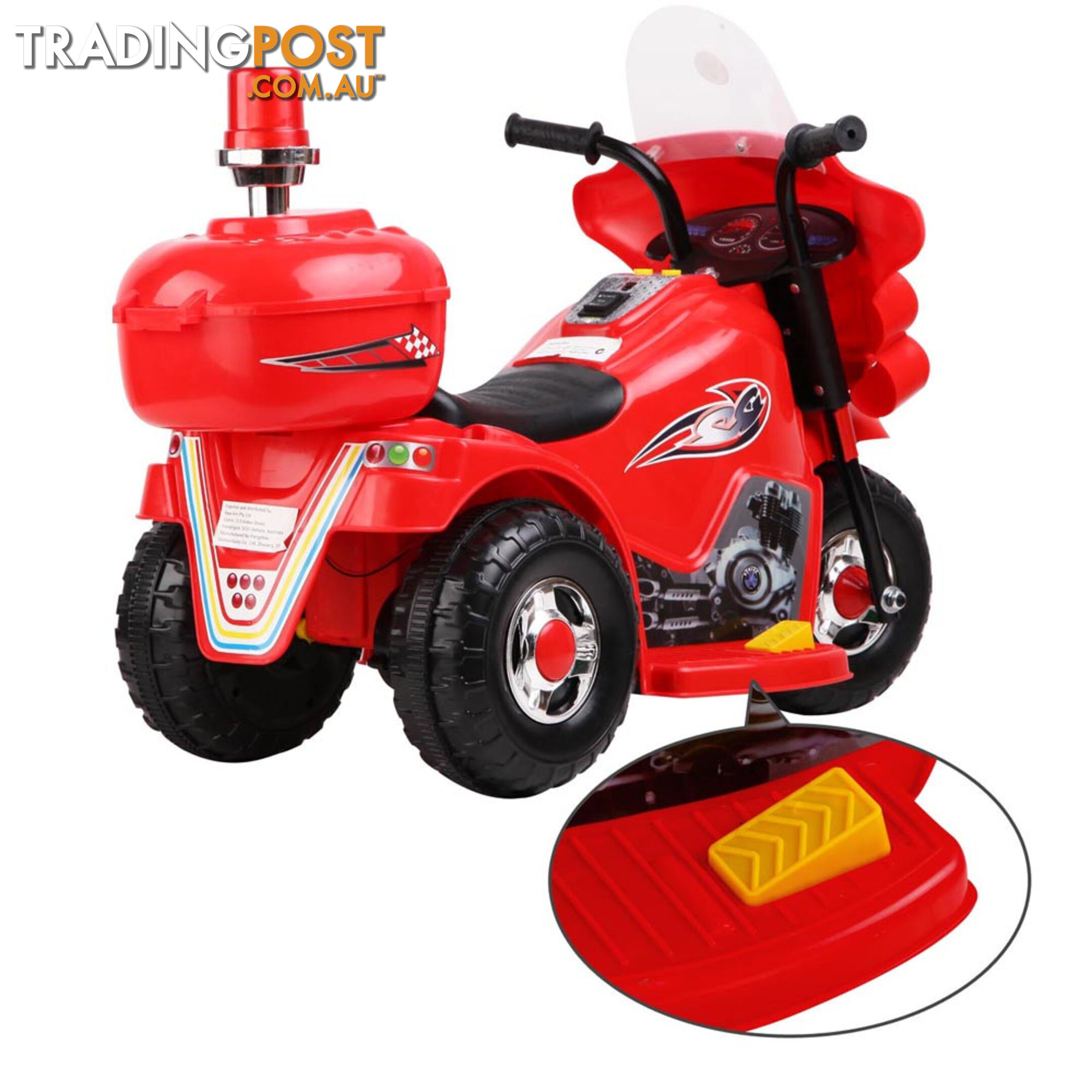 Kids Ride on Motorbike Red