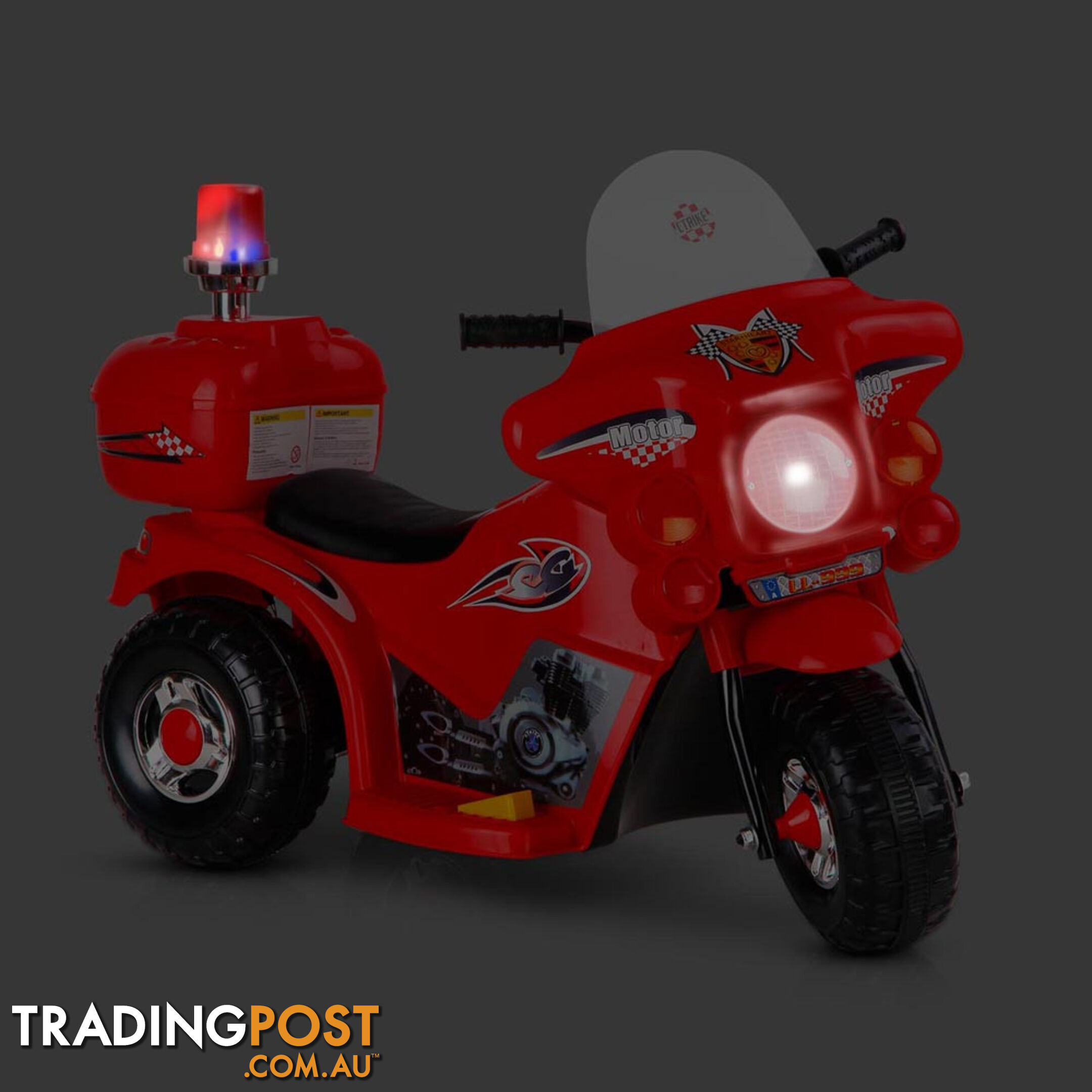 Kids Ride on Motorbike Red