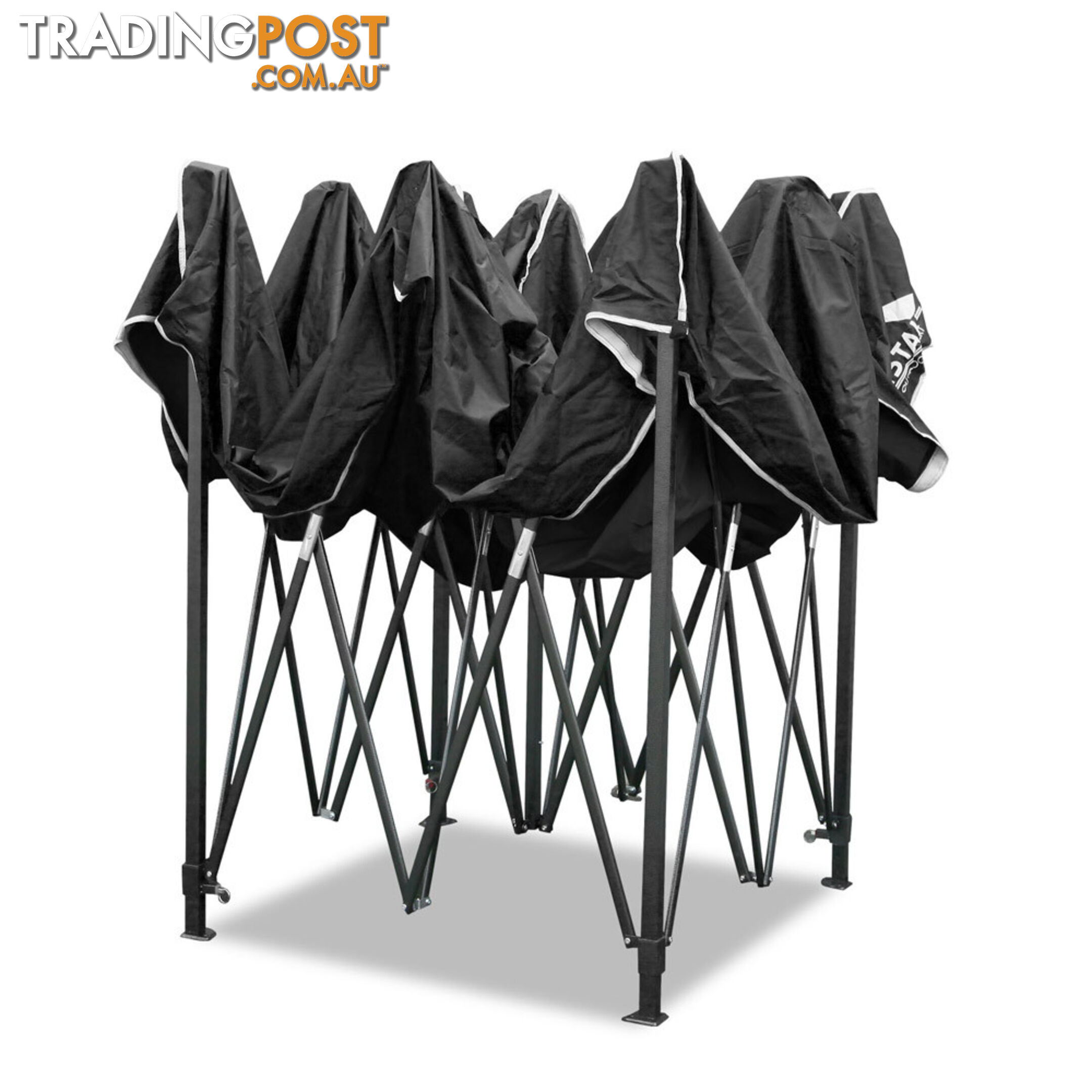 3X3 Pop Up Gazebo - Black