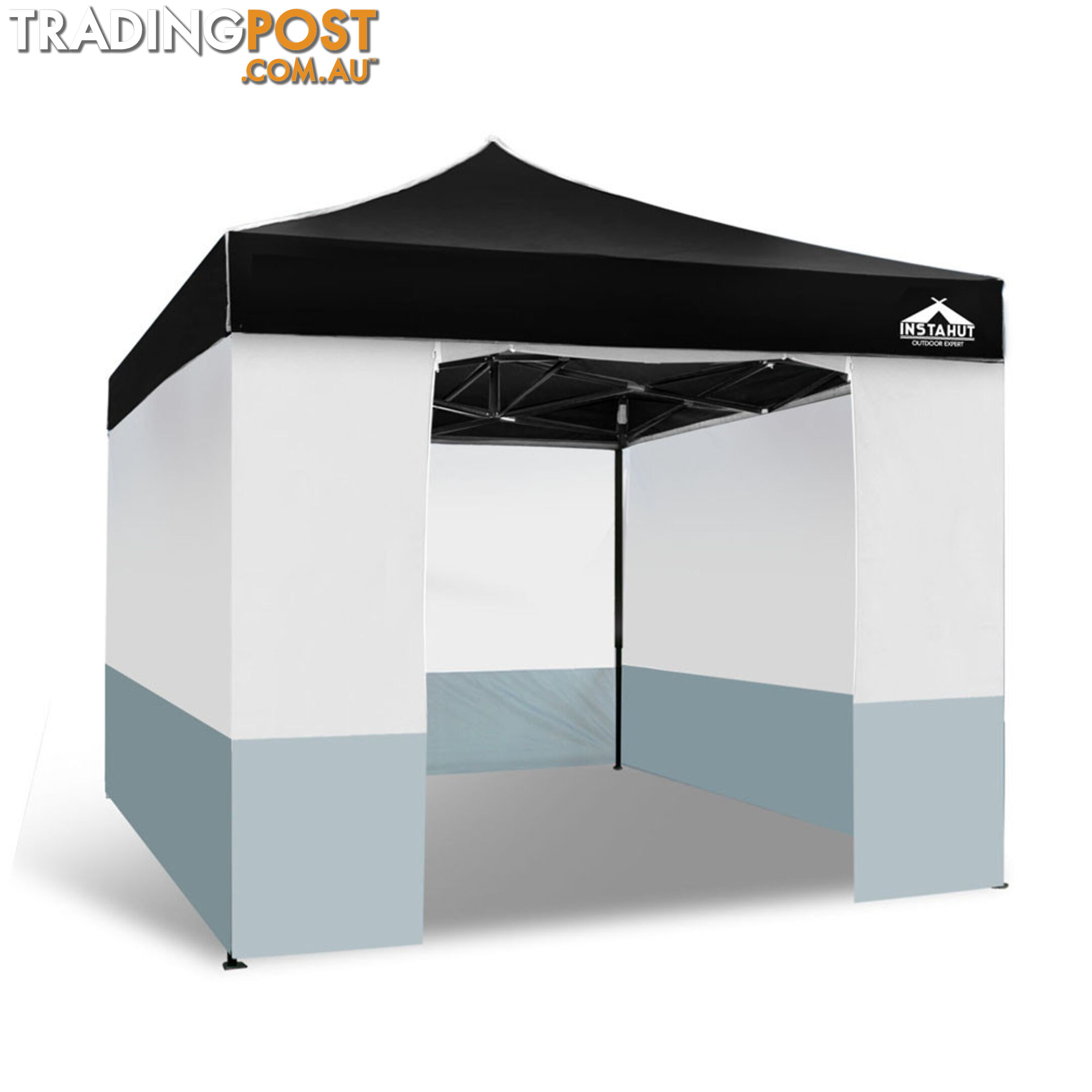 3X3 Pop Up Gazebo - Black