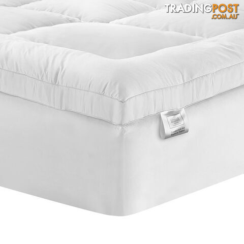 Pillowtop Mattress Topper Memory Resistant Protector Pad Cover King Single