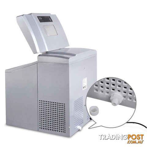 Portable Ice Cube Maker Machine White 2L