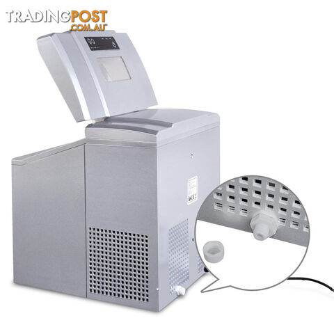 Portable Ice Cube Maker Machine White 2L