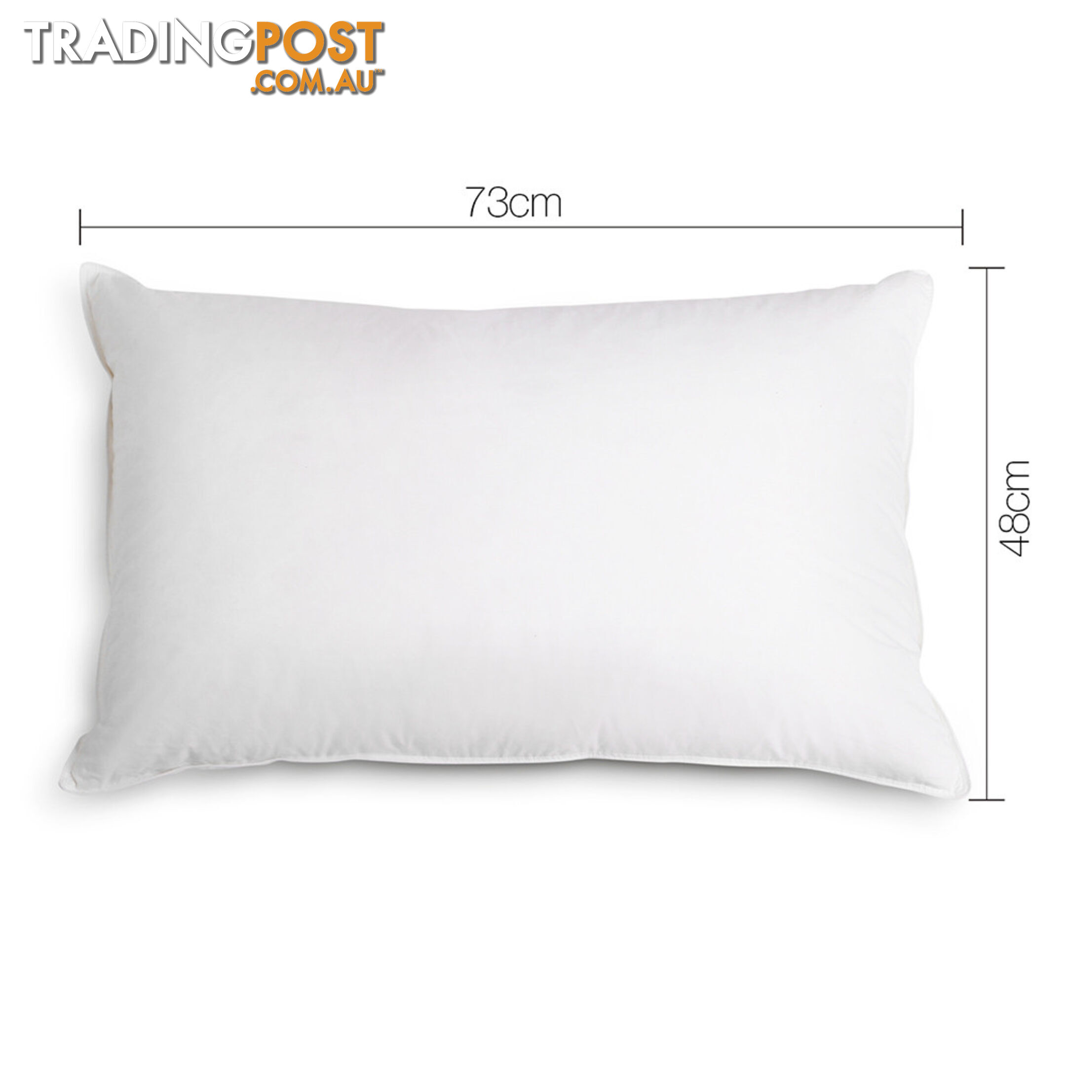 Set of 4 Pillows - 2 Soft & 2 Medium