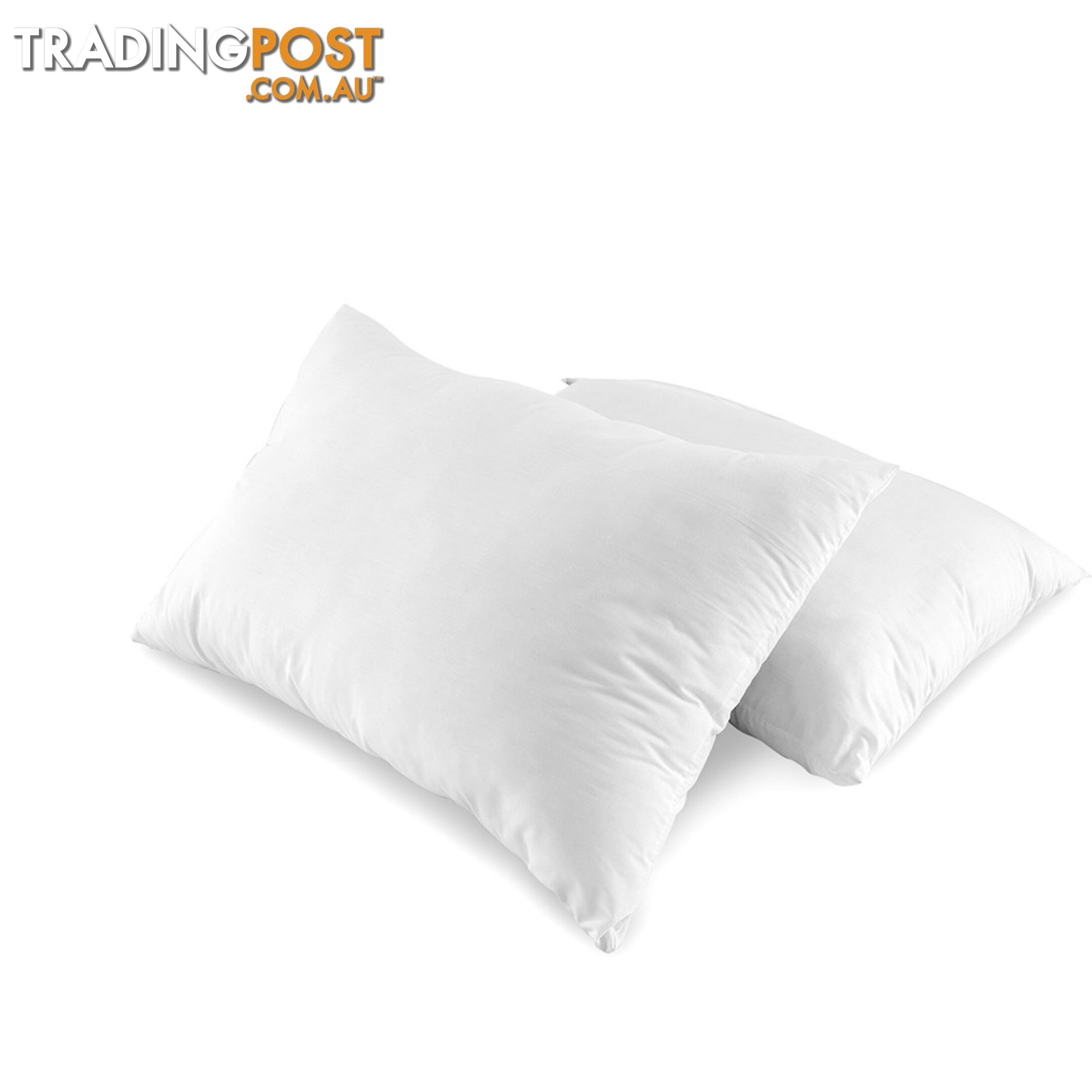 Set of 4 Pillows - 2 Soft & 2 Medium