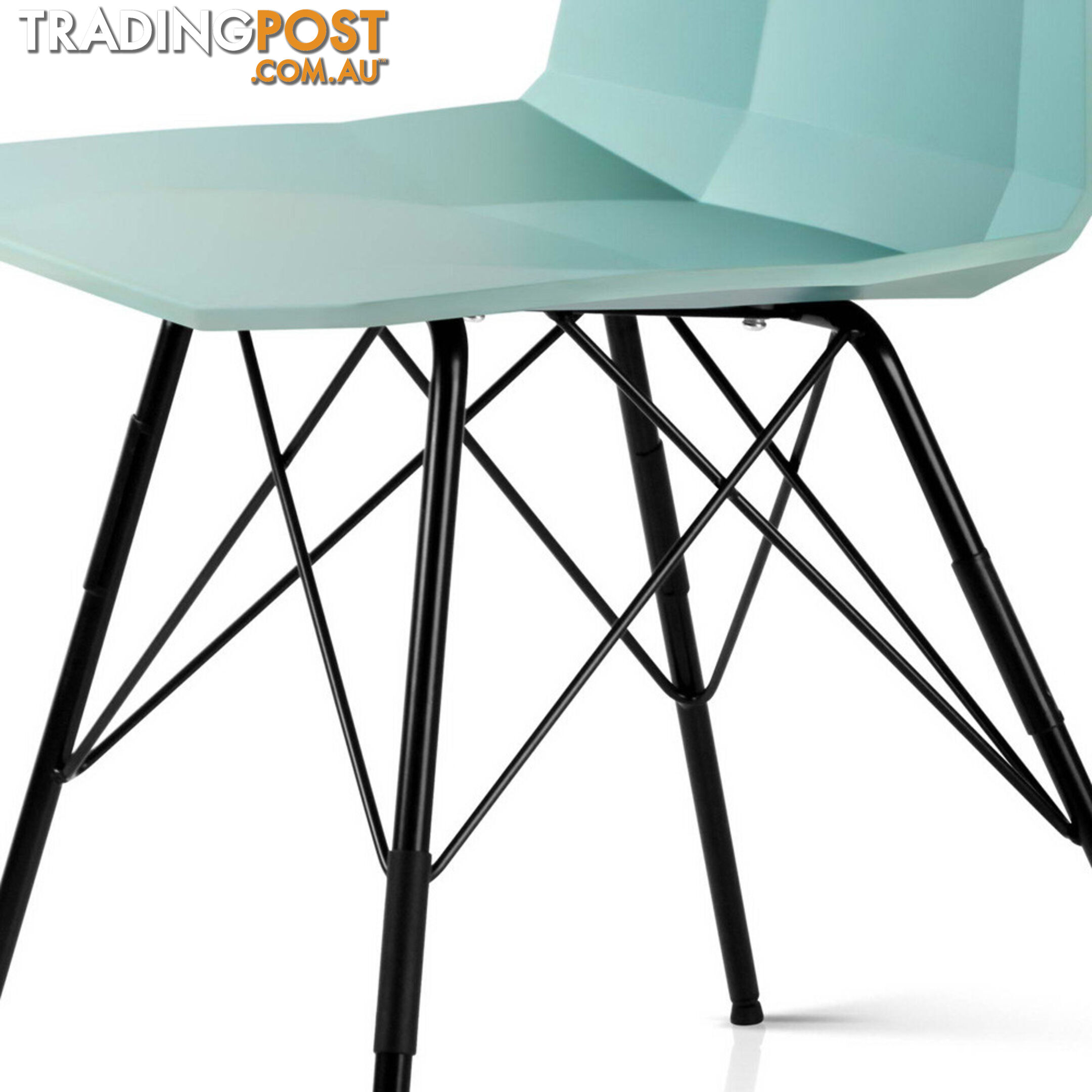 Set of 2 Eames Replica DAW Dining Chair