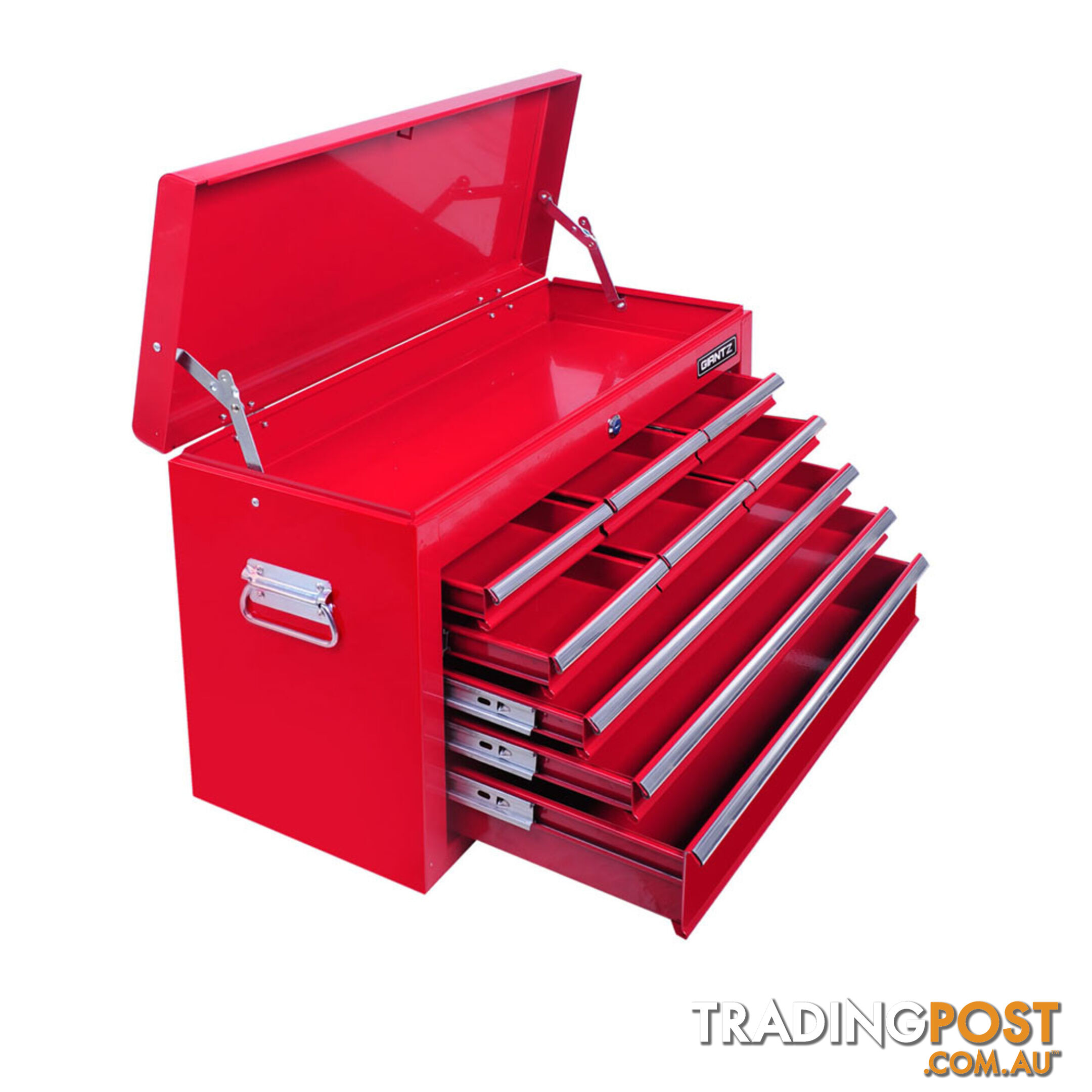 9 Drawers Tool Box Chest Red