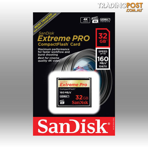 SanDisk Extreme Pro SDHC SDXPA 32GB UHS-I Memory Card 95MB/s