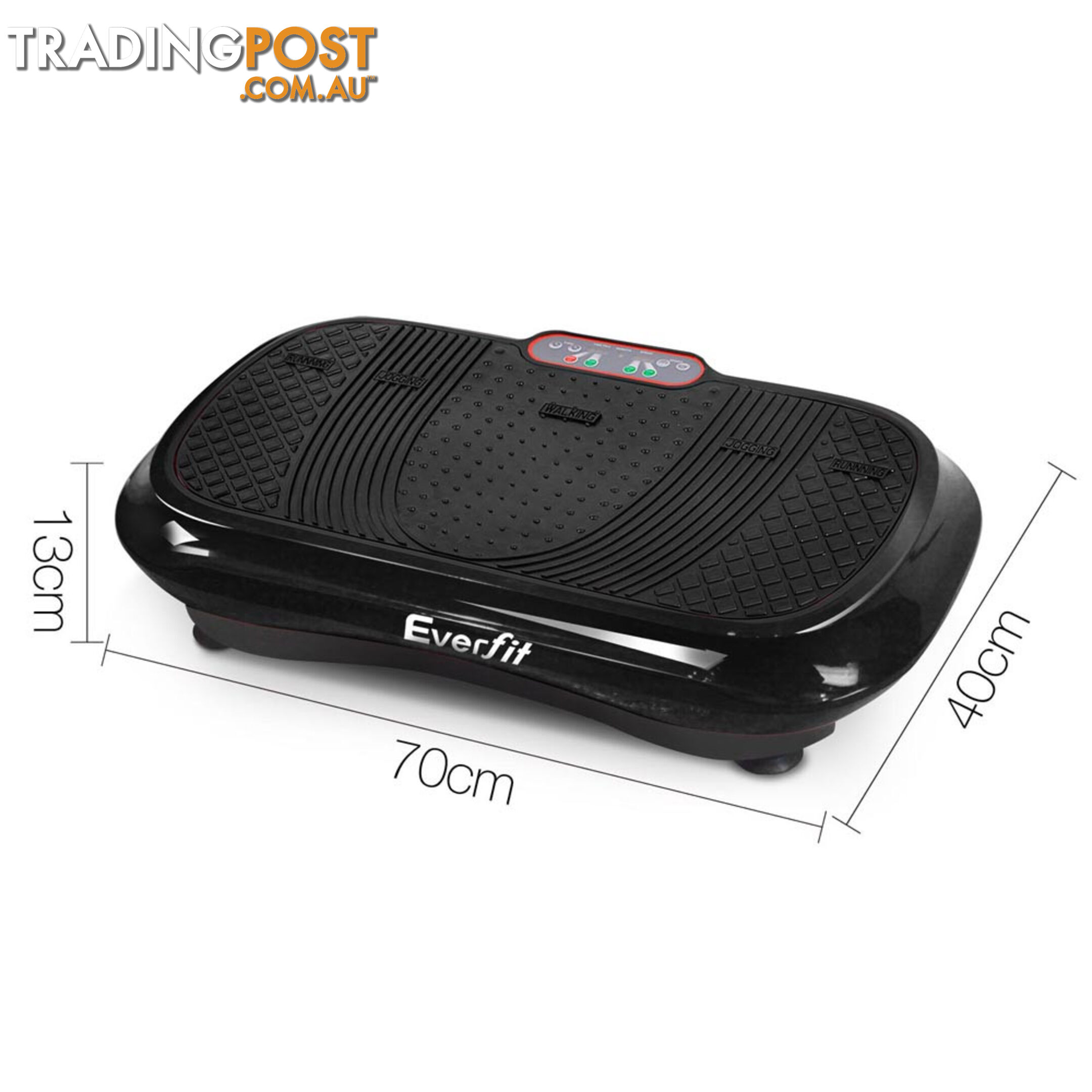 1000W Vibrating Plate - Black