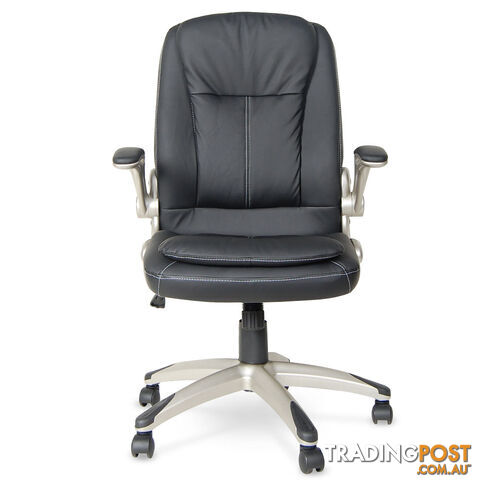 Executive PU Leather Office Computer Chair Black