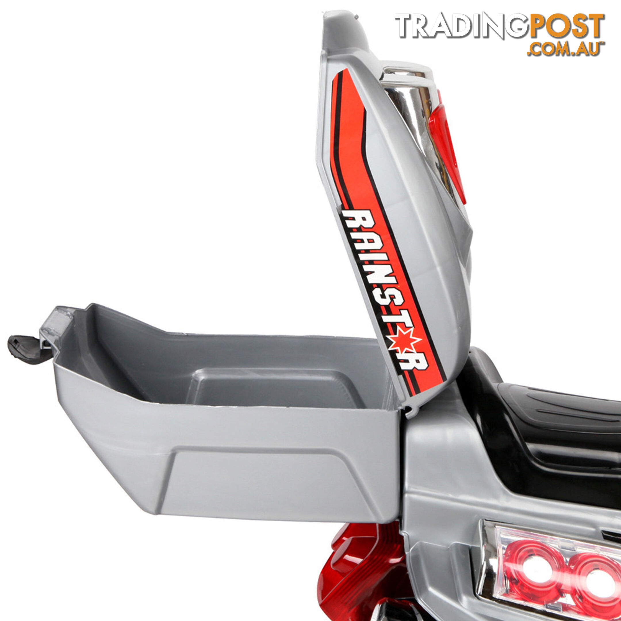 Kids Ride on Motorbike Silver Red