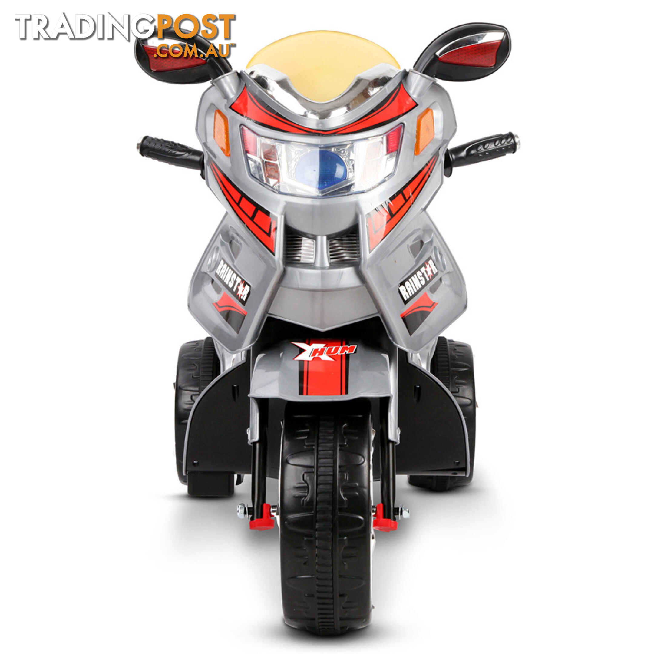 Kids Ride on Motorbike Silver Red