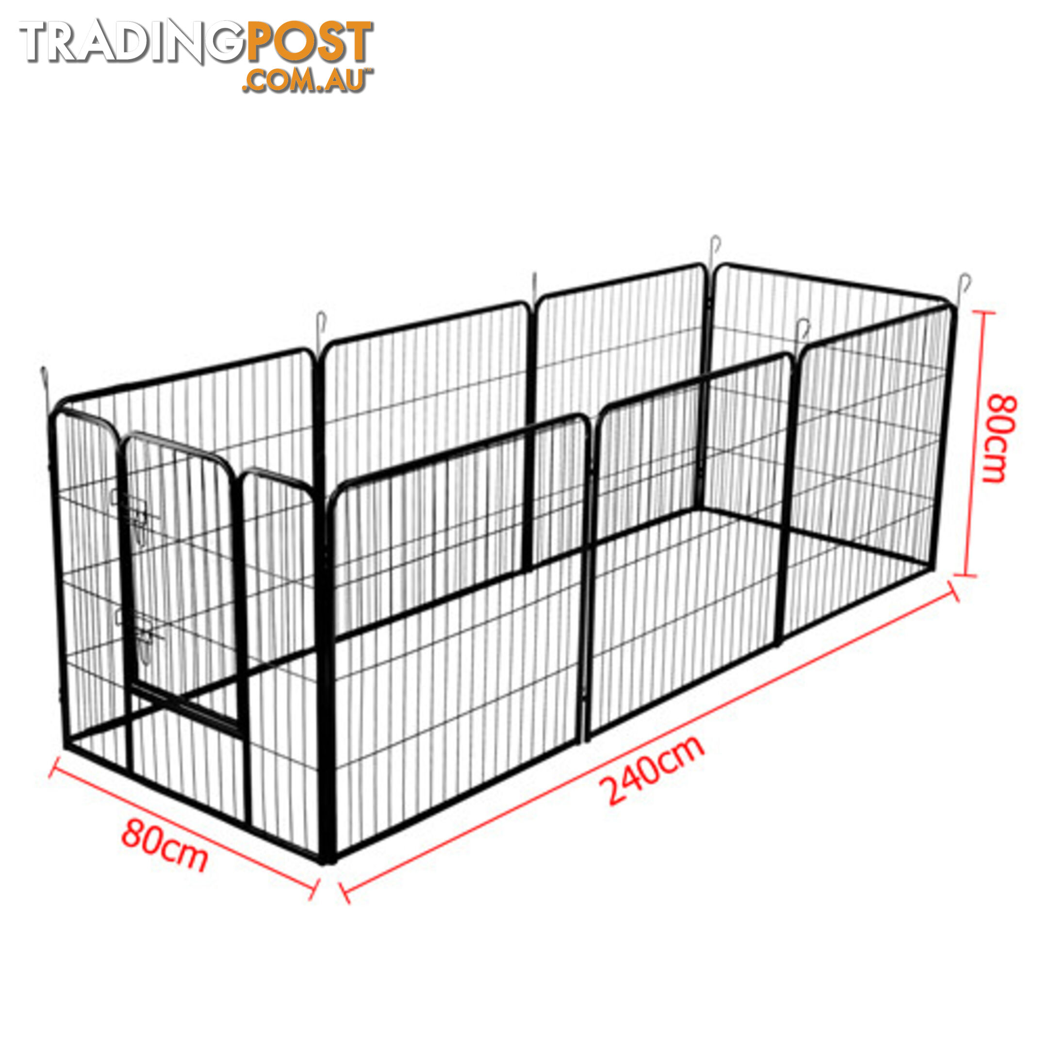 8 Panels Pet Dog Exercise Playpen