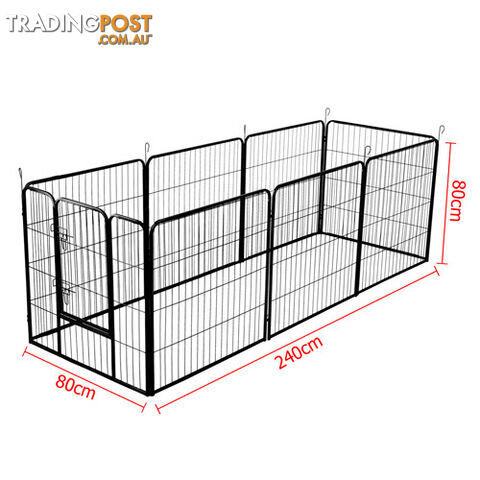 8 Panels Pet Dog Exercise Playpen