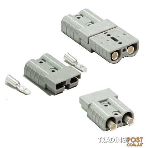 New 20X 50AMP Premium Anderson Style Plug Exterior Connector DC Power Solar - photo 3 of 4