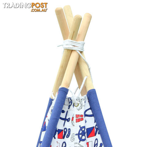 4 Poles Teepee Tent w/ Storage Bag - photo 5 of 8