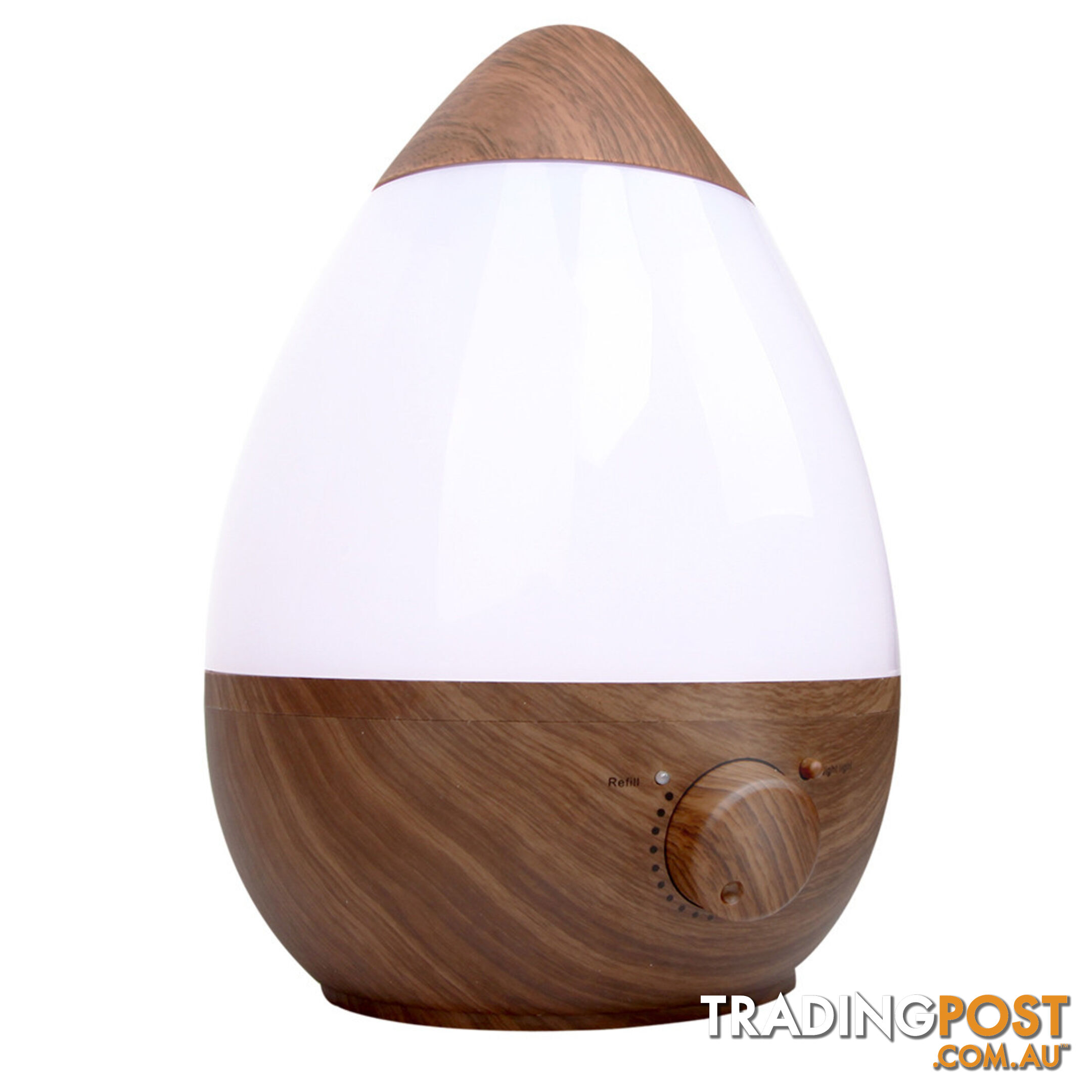 Ultrasonic Cool Mist Air Humidifier 2.3L Natural Wood