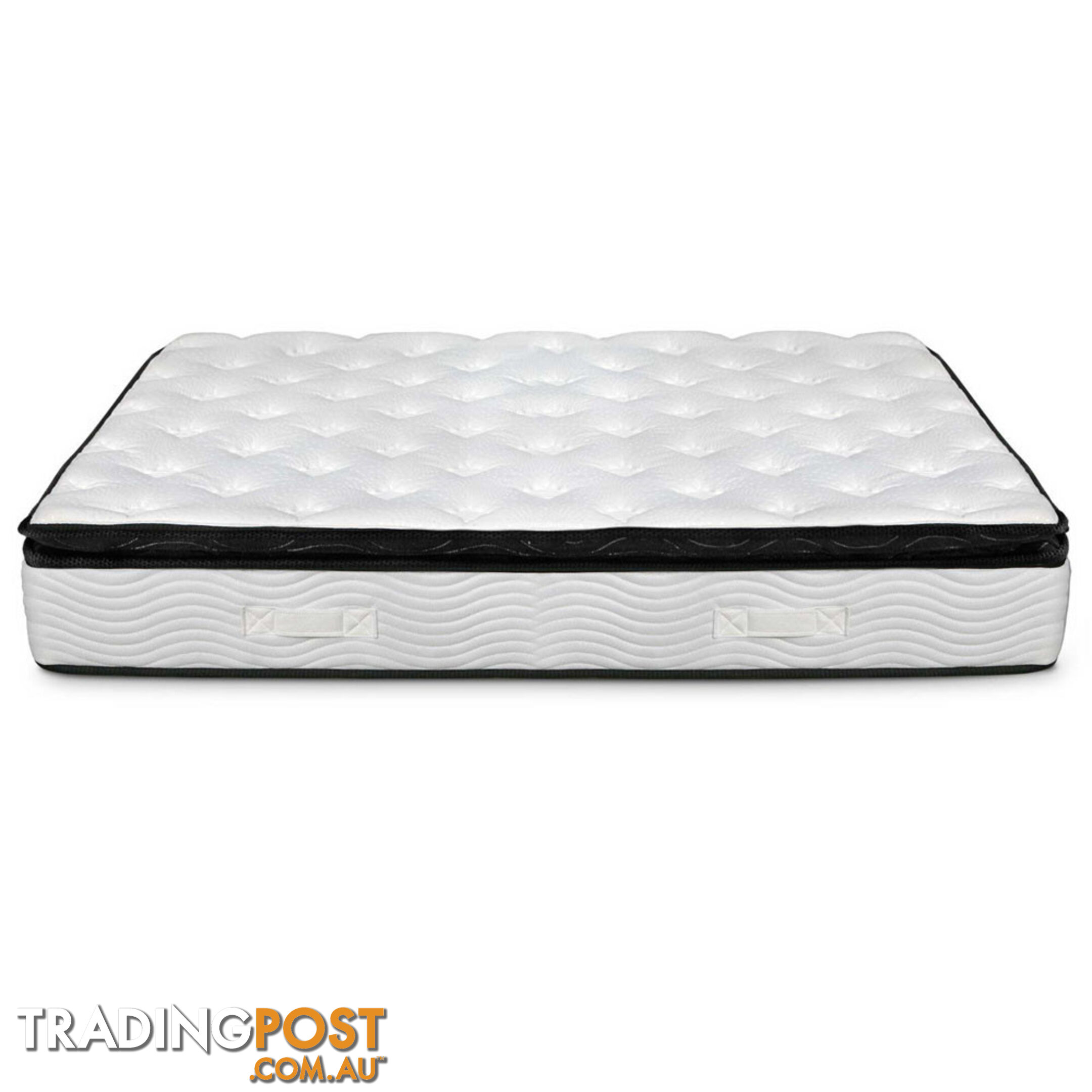 Latex Pillow Top Pocket Spring Mattress King Single