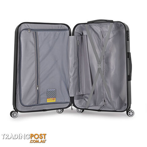 20  Wanderlite Luggage Case  Black