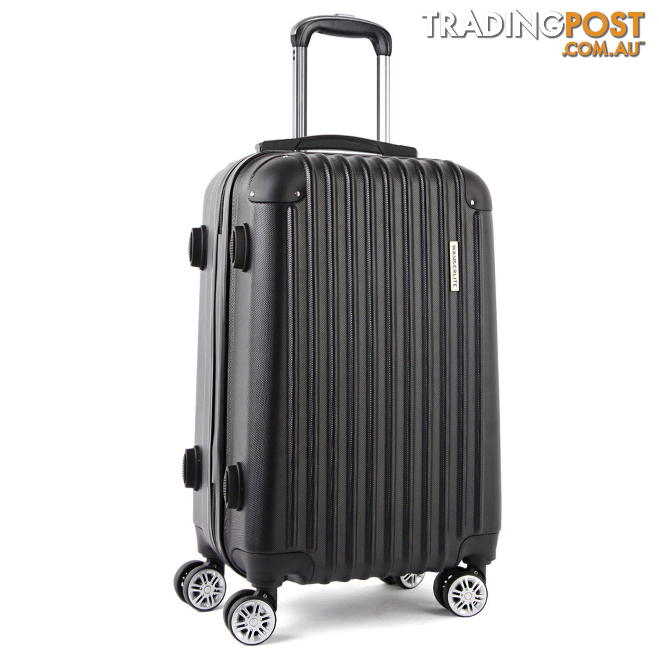 20  Wanderlite Luggage Case  Black