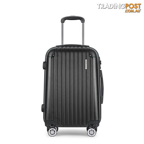 20  Wanderlite Luggage Case  Black