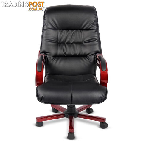 PU Leather Bar Stool with Chrome Base - photo 3 of 10