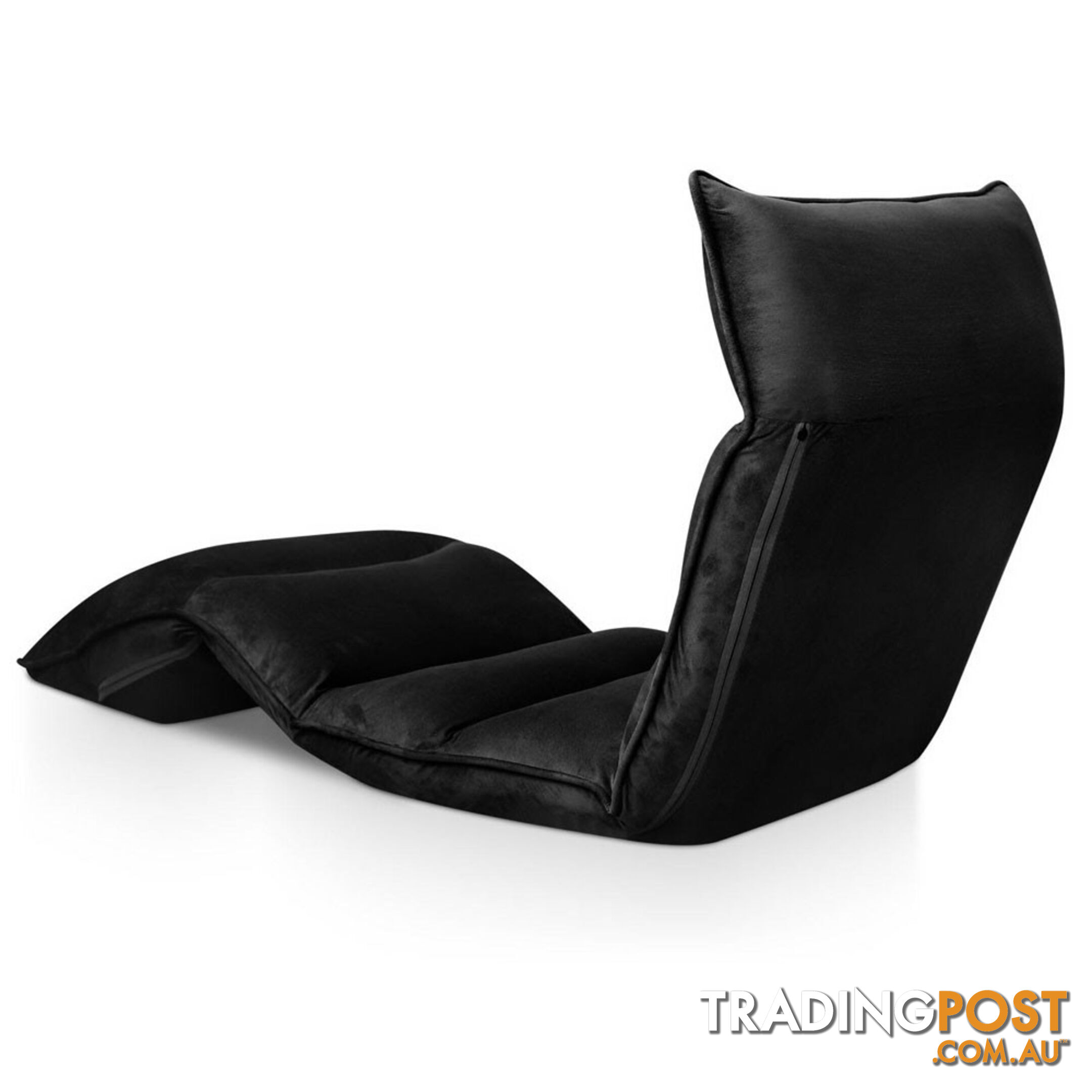 Lounge Sofa Chair - 375 Adjustable Angles  Black