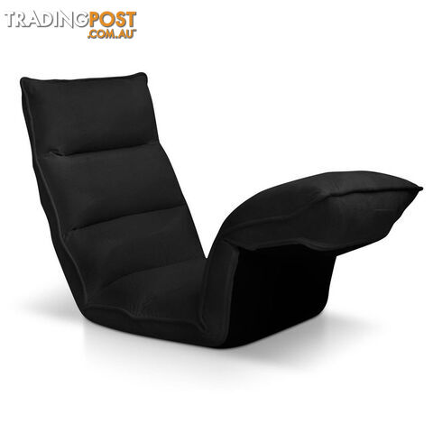Lounge Sofa Chair - 375 Adjustable Angles  Black