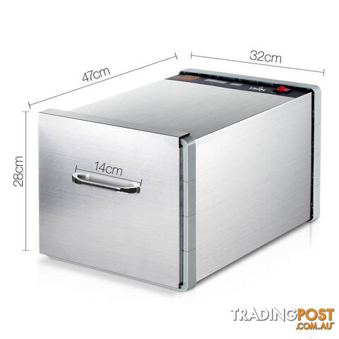 Stainless Steel Ice Cube Maker 1.7L