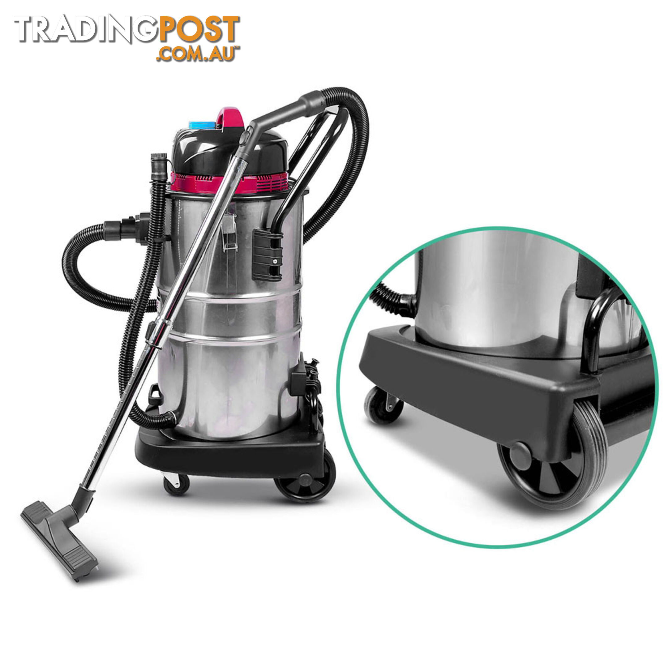 Industrial Commercial Bagless Dry Wet Vacuum Cleaner 60L