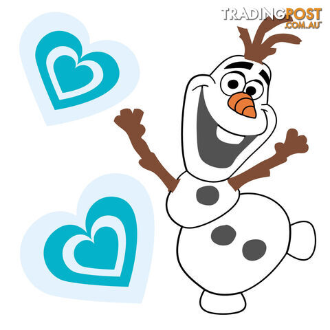 Frozen Olaf Wall Stickers - Totally Movable over and over