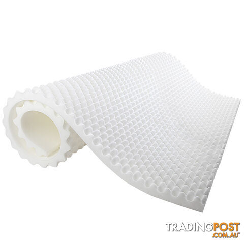 Deluxe Egg Crate Mattress Topper 5 cm Underlay Protector Double - photo 4 of 9