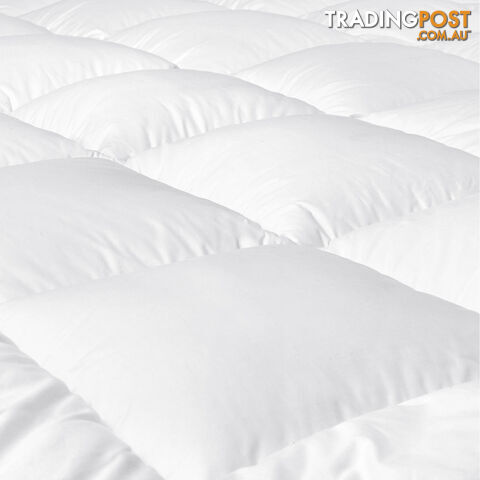 Pillowtop Mattress Topper Memory Resistant Protector Pad Cover Double - photo 5 of 9