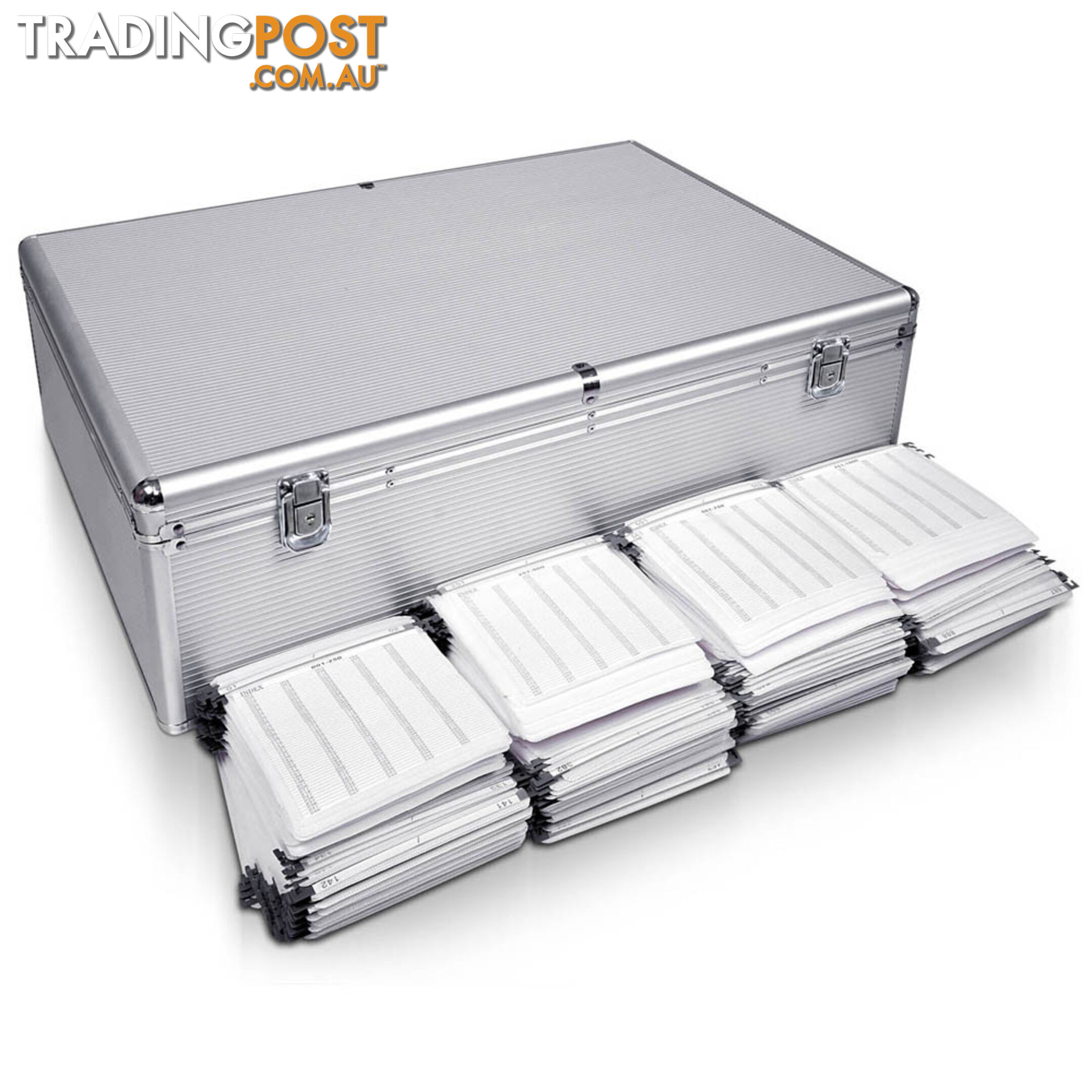 Aluminium CD DVD Bluray Storage Case Box 1000 Discs SL