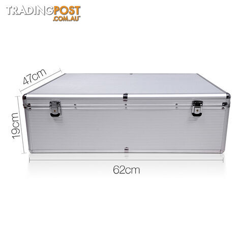 Aluminium CD DVD Bluray Storage Case Box 1000 Discs SL