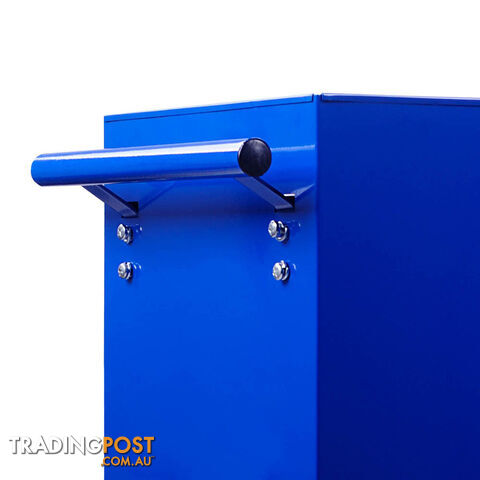 5 Drawers Roller Toolbox Cabinet  Blue