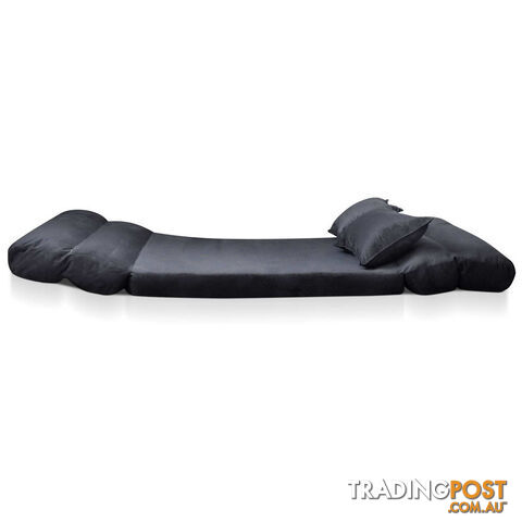 Double Size Adjustable Lounge Sofa - 5 positions Charcoal - photo 3 of 10